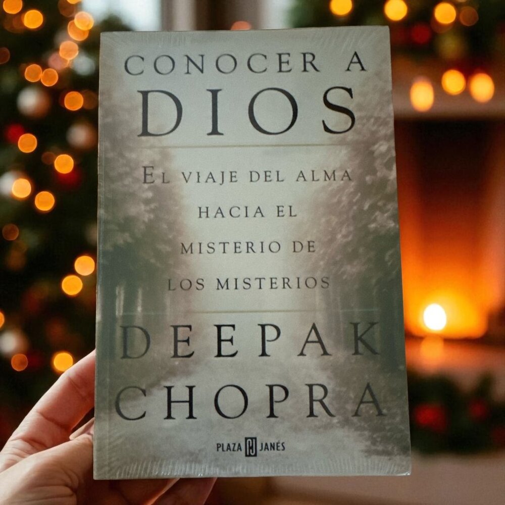 Conocer a Dios por Deepak Chopra Libro‎ en Español Espiritualidad Interior Paz